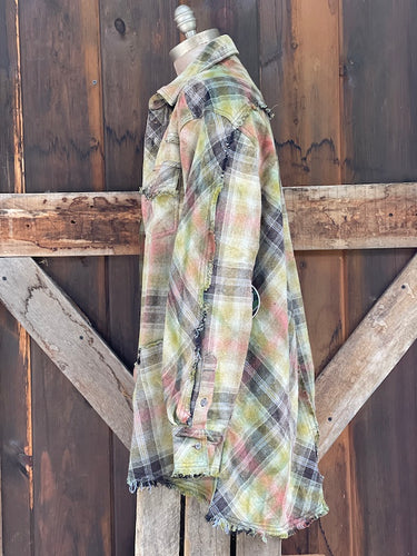 AMV Signature Flannel- IRISH MOSS